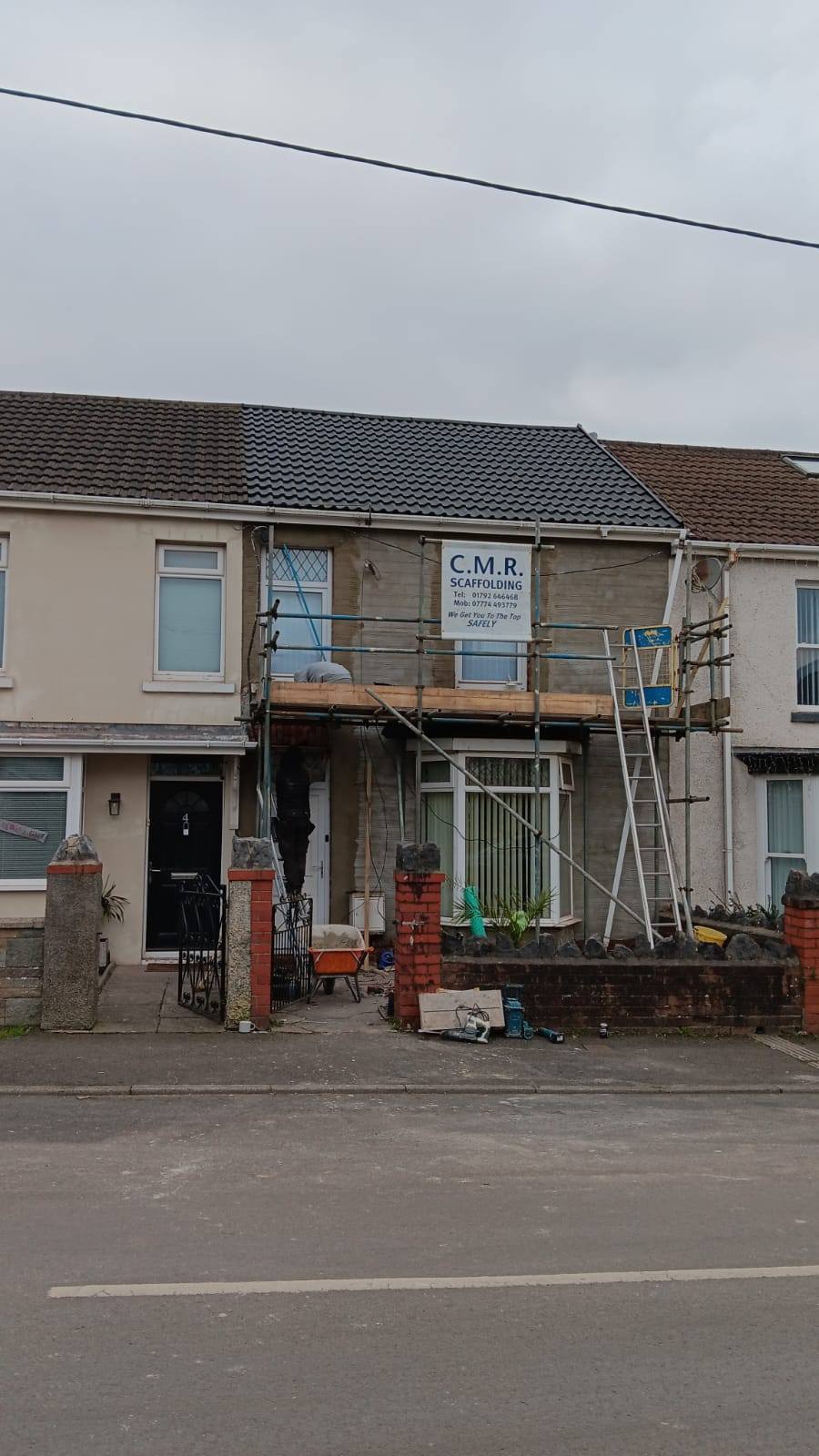 Hack off and render job underway